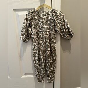 Kate Quinn 18-24m jumpsuit ditzy floral organic cotton